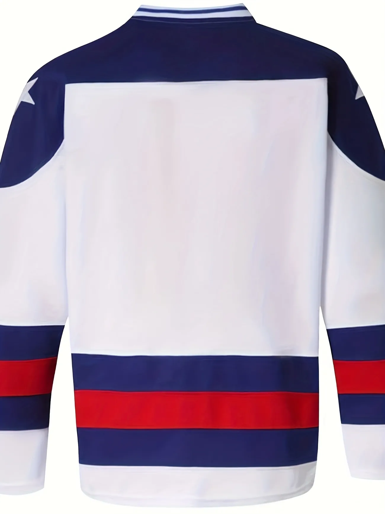 Men's Ice Hockey Jersey White #17 Classic Vintage Embroidery Ice Hockey Jersey Breathable Sweat-wicking Training Sweatshirt,Temu