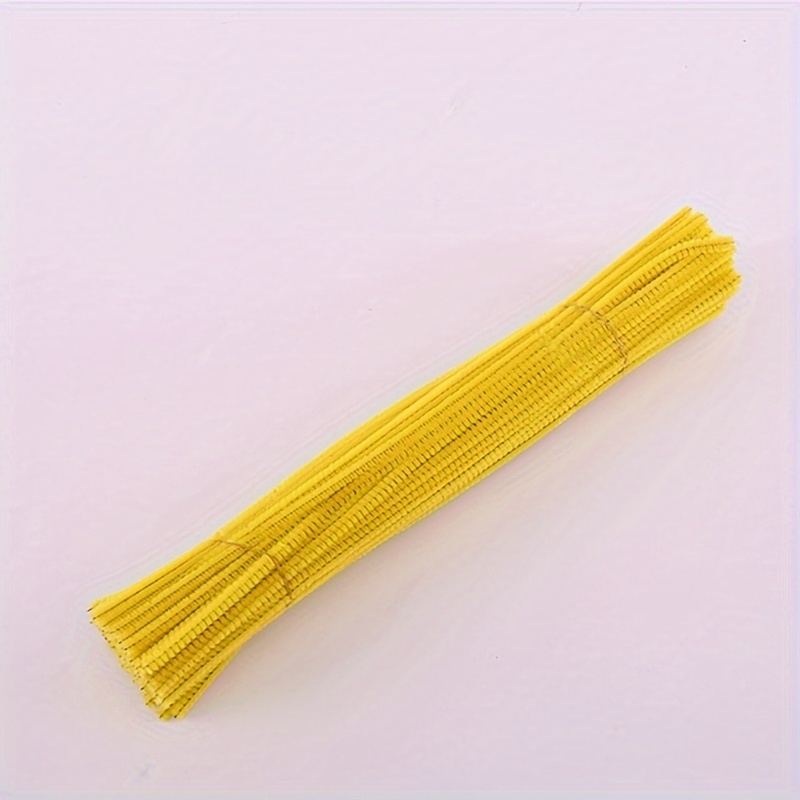 50/100pcs 30cm Chenille Stems Stick Cleaners Kids Educational Toys Handmade  Colorful Chenille Stems Pipe for