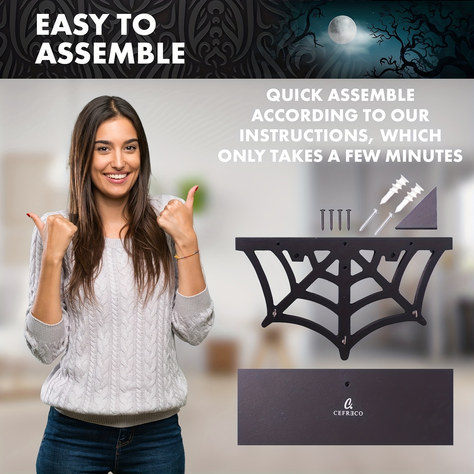  Huwena Halloween Paper Towel Holders Wood Spider Web Paper  Towel Holder Halloween Decor for Kitchen and Bathroom Gothic Home Decor for  Oddities and Curiosities Goth Accessories Spooky Kitchen Decor