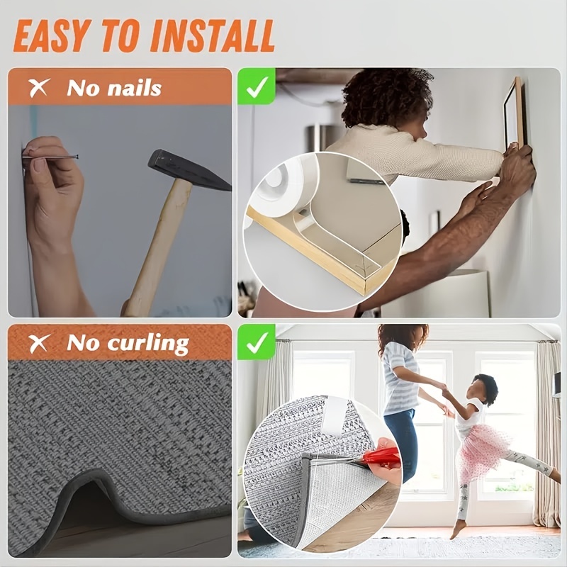 Hanging Strips for Wall Mats