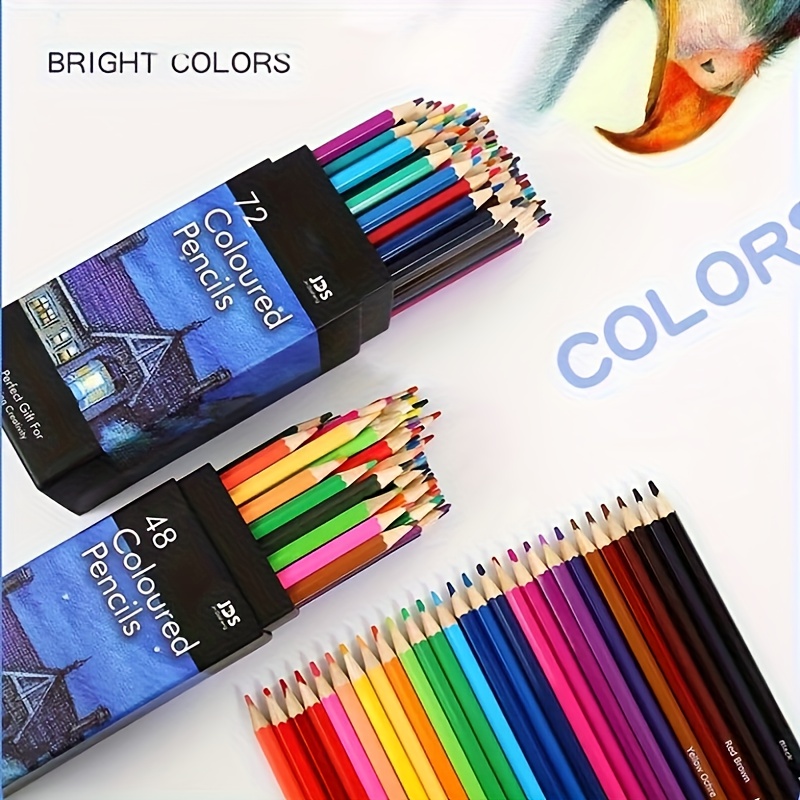Juego Lápices Colores Artistas (12 36 48 72 Colores) Lápices - Temu