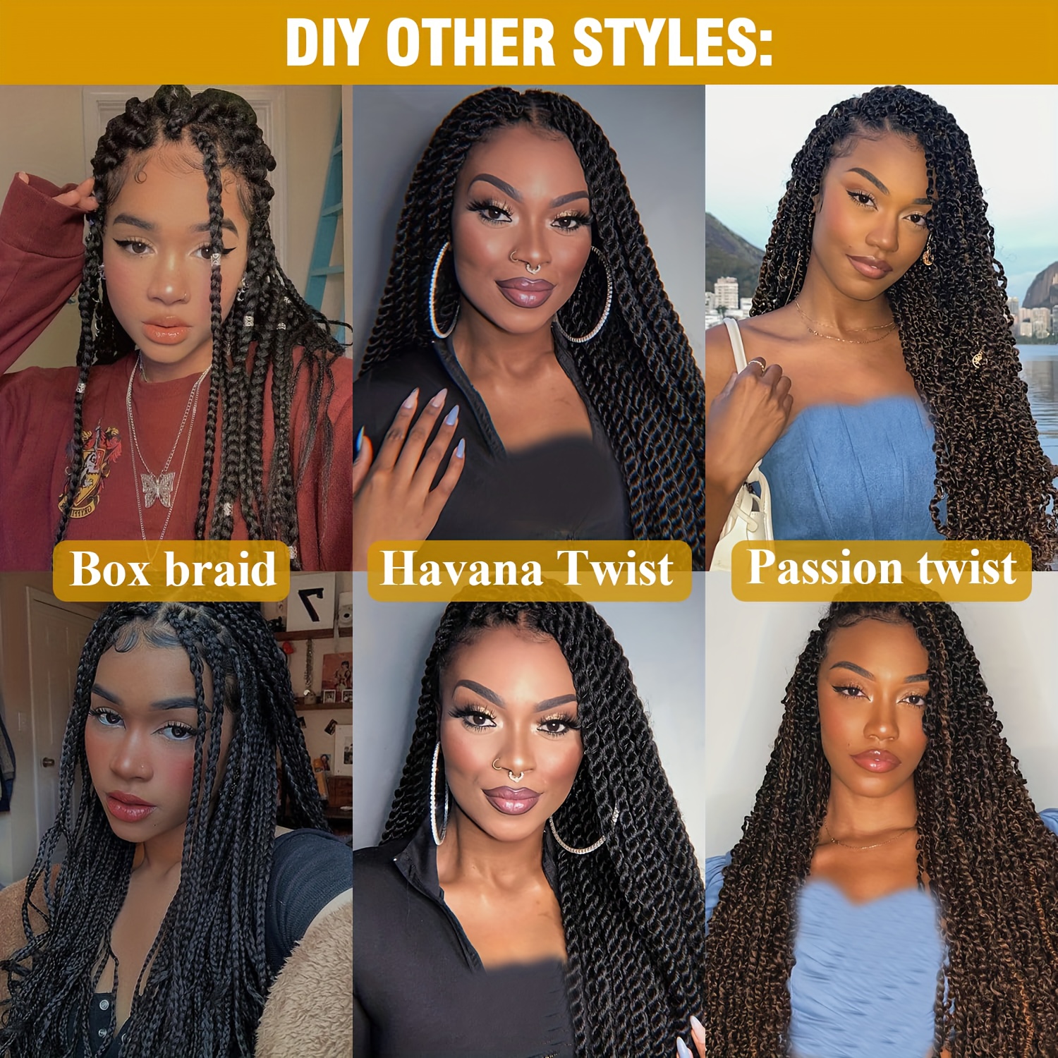 9 Crochet ideas  crochet braids hairstyles, braided hairstyles