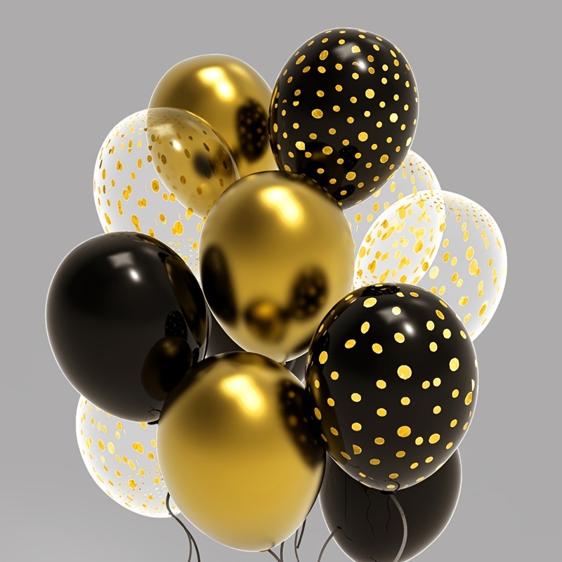 Balloon Black And Yellow - Temu