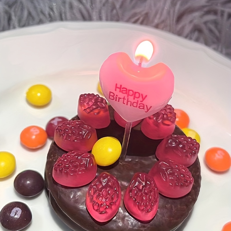 Heart shaped Aromatherapy Candle Party Atmosphere - Temu