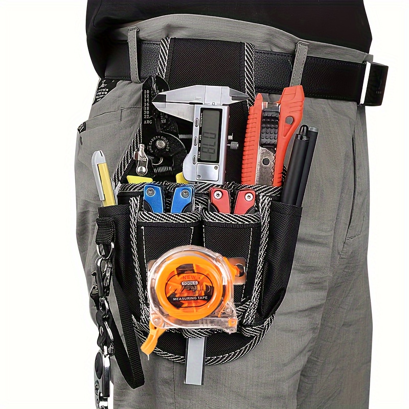 Étui de poche ceinture pour électricien, sac à outils haute capacité