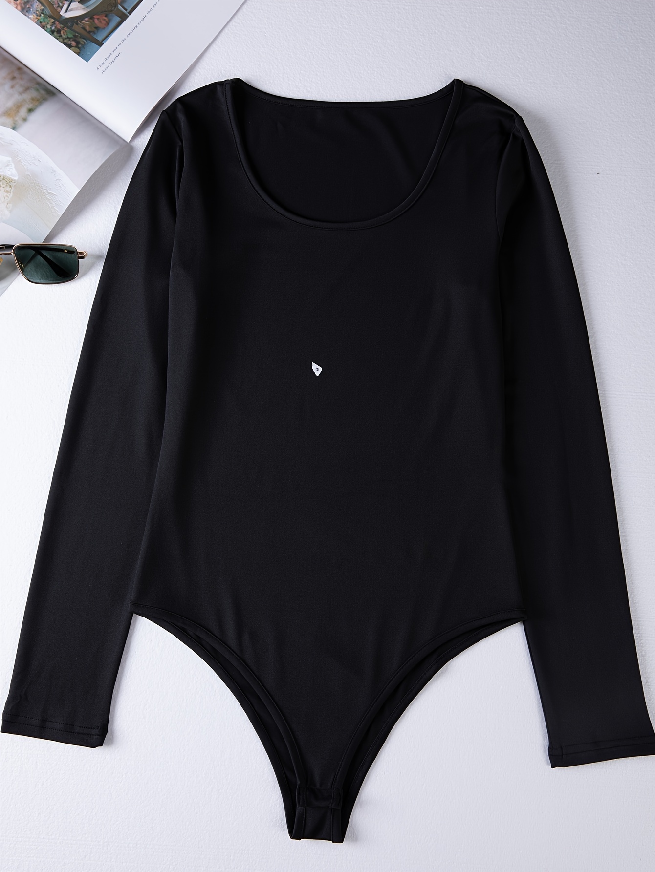 Long Sleeve Shaping Bodysuit Tummy Control Butt Lifting - Temu United Arab  Emirates