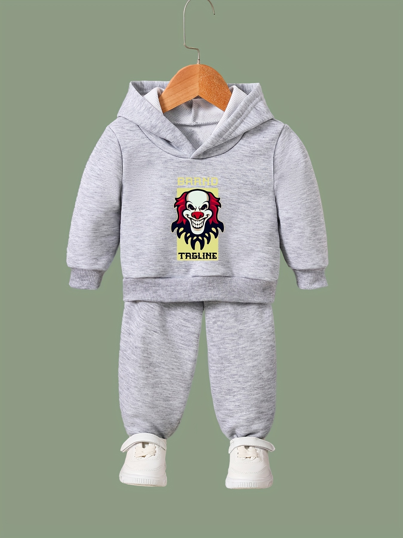 Traje Capucha Estampado skateboard Niños Conjunto Sudadera - Temu Chile