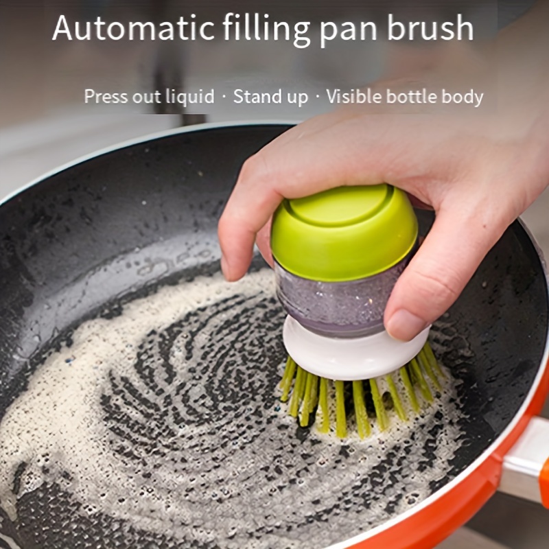 Multifunctional Kitchen Cleaning Brush Dish Brush With - Temu