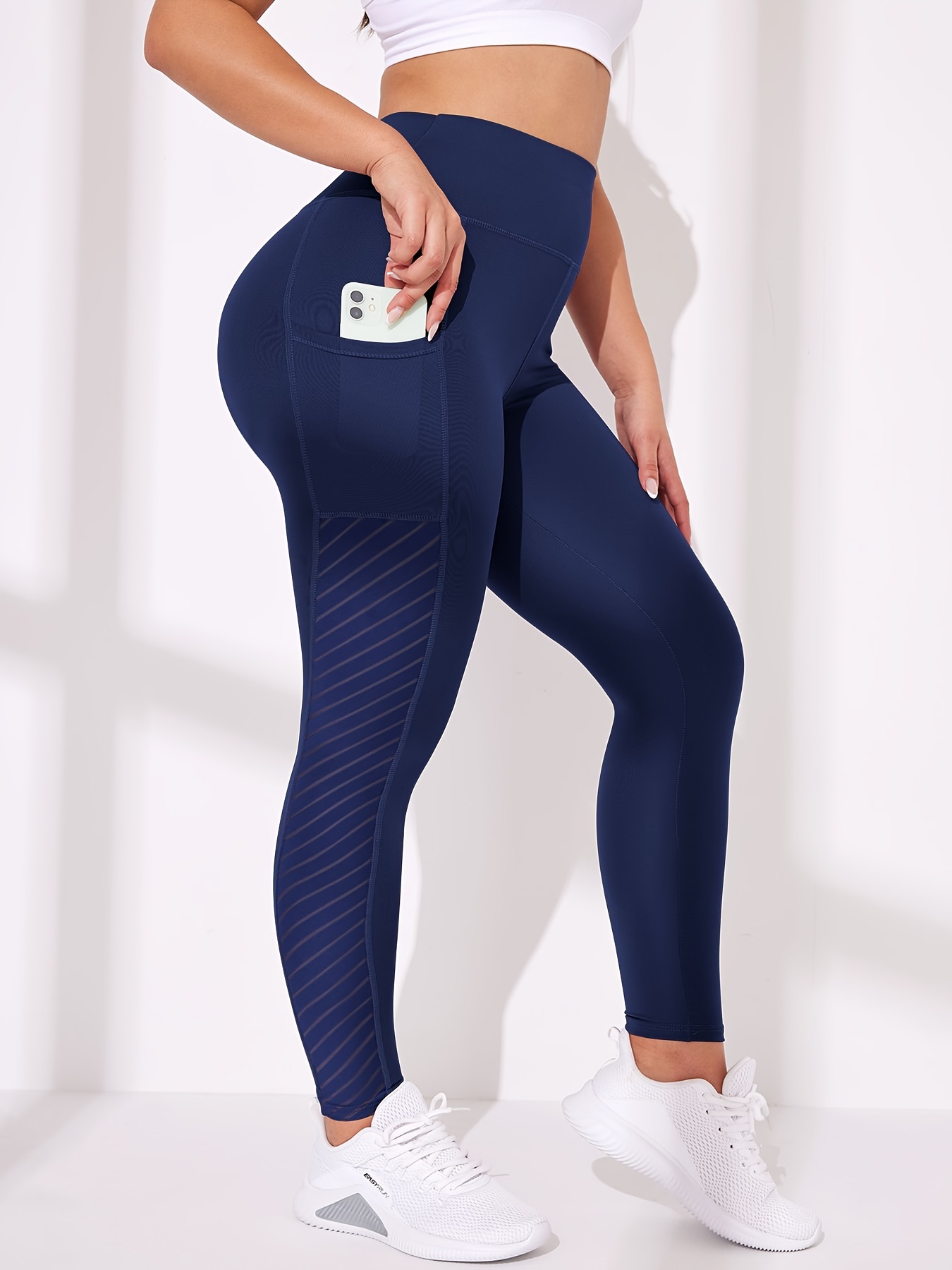 High Waisted Leggings with Pockets for Women - Buttery Soft, Non See  Through, Yoga Workout Pants