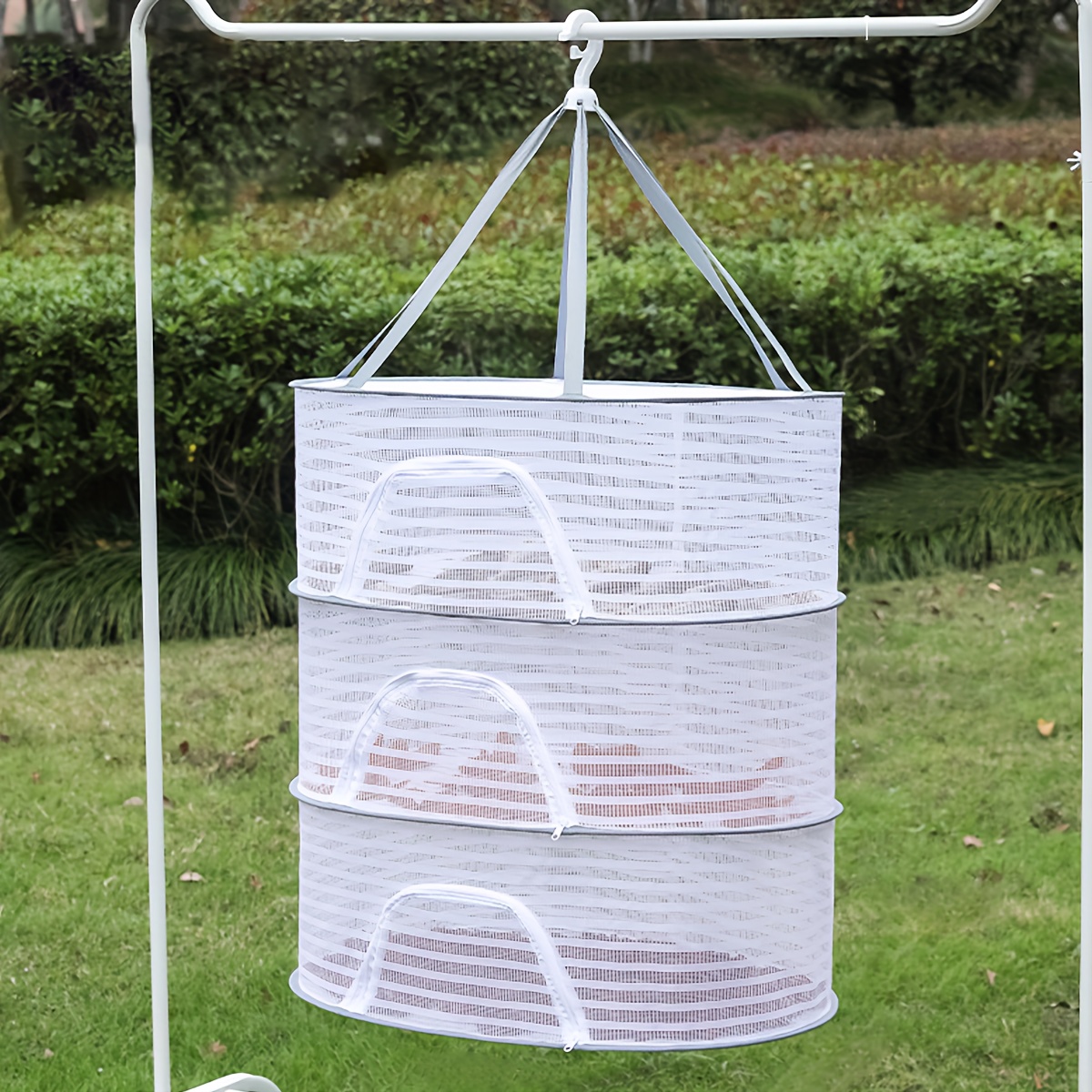  Herb Drying Rack,Hanging Mesh Dry Net, Foldable Dryer