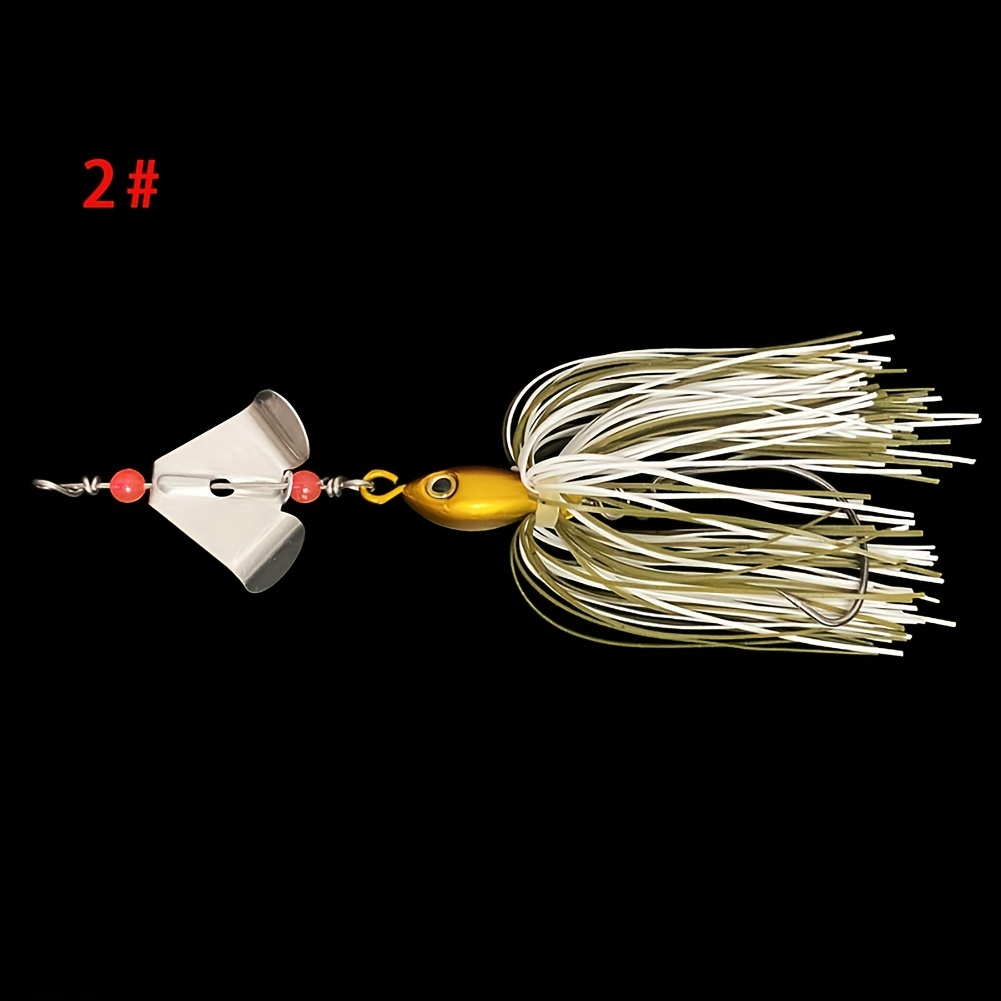 Spinner Fishing Bait Fishing Lure Flake Hook Chatterbait - Temu
