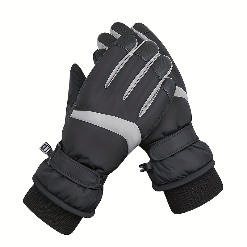 Gants de travail pour écran tactile d'hiver, 1 paire, avec isolation  Thinsulate C40 3M jusqu'à 23 ℉, gants coupe-vent étanches pour hommes et  femmes - AliExpress