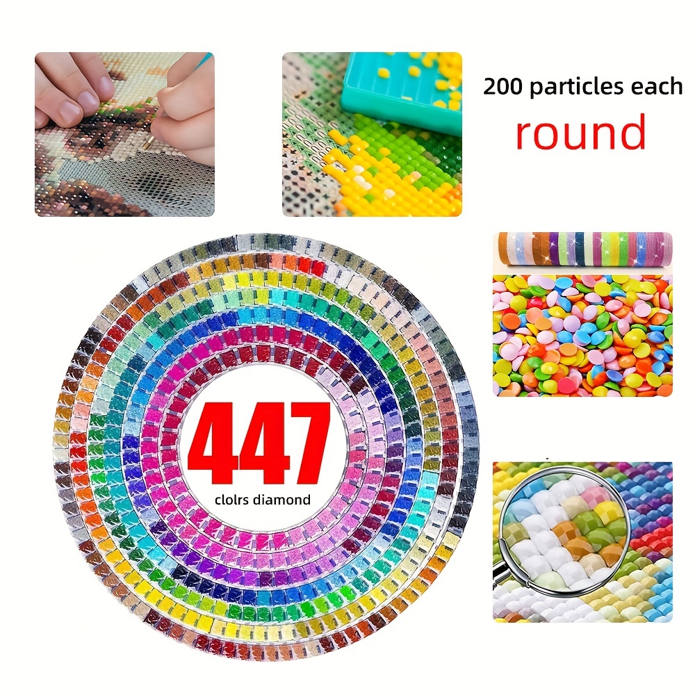 5d Diamond Painting Accessories Kit diy Multicolor Diamond - Temu