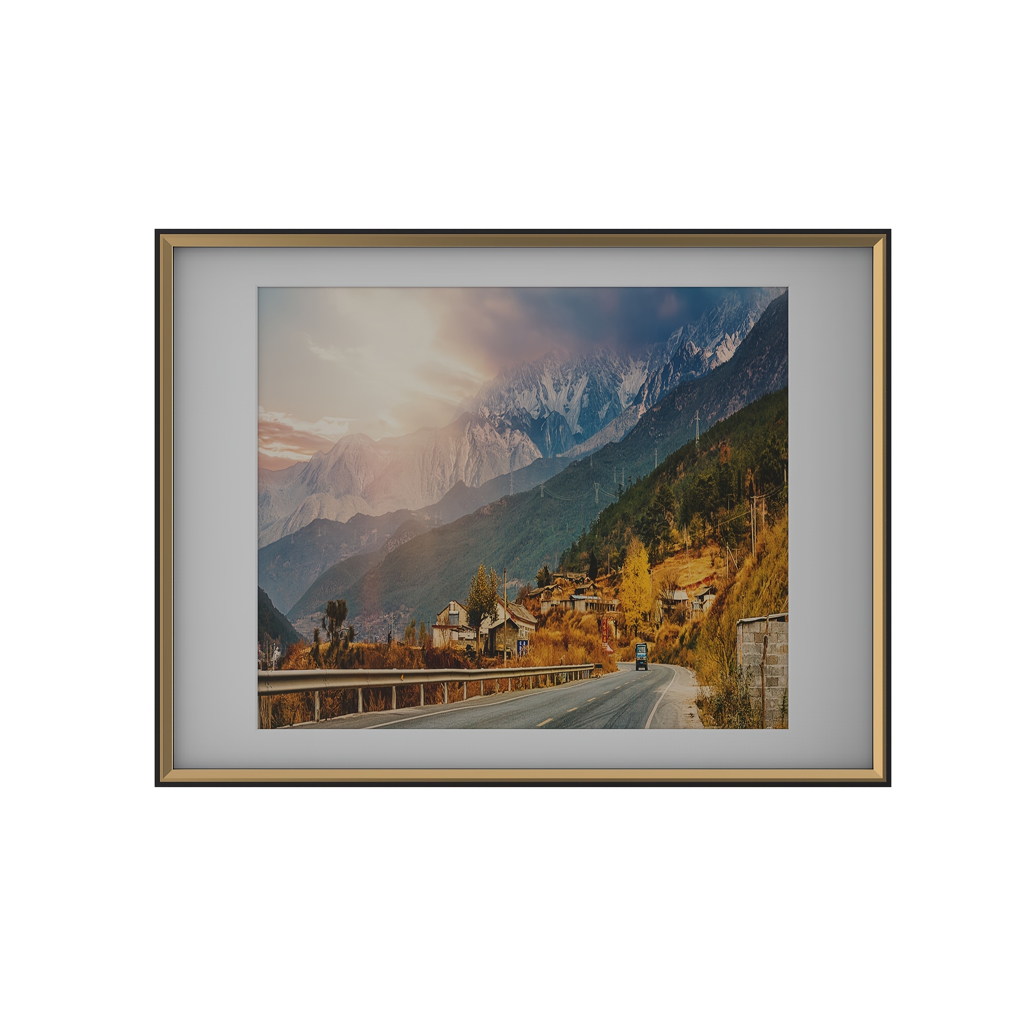 2 Pezzi/set Cornice Foto Poster Esposizione 8x10 Tappetino - Temu Italy