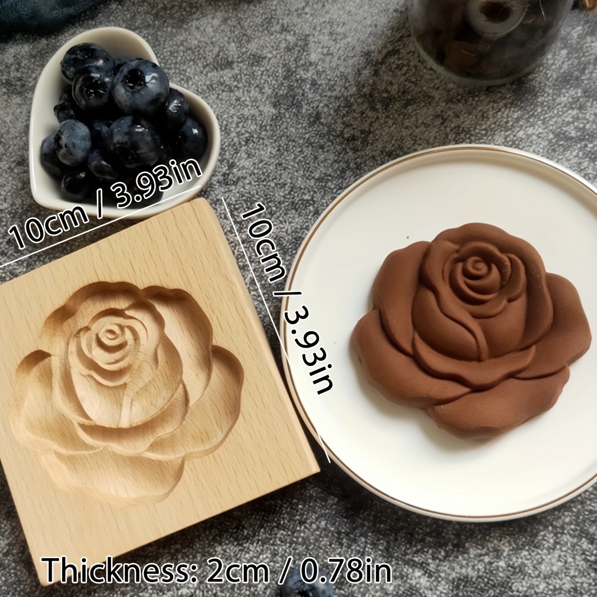 STL file cookie cutter rose gingerbread rose mold・3D printing model to  download・Cults