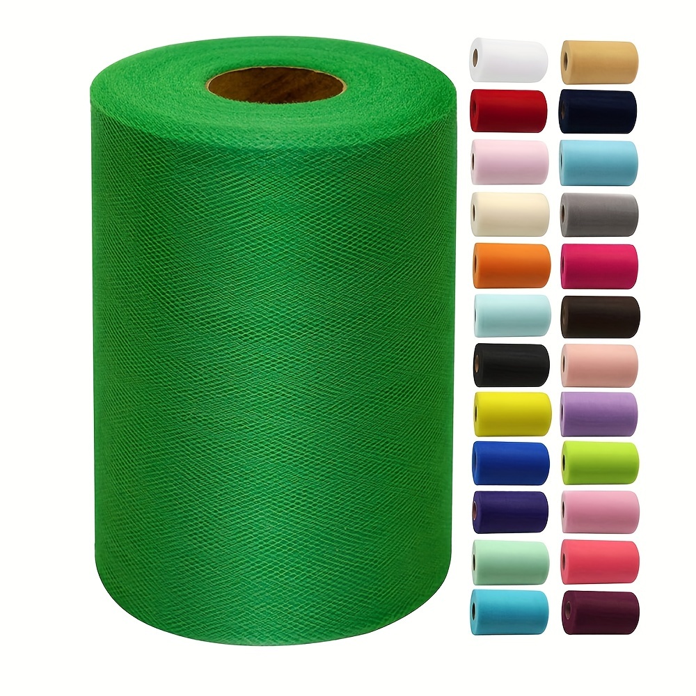 6 Tulle Fabric - 100 Yard Roll