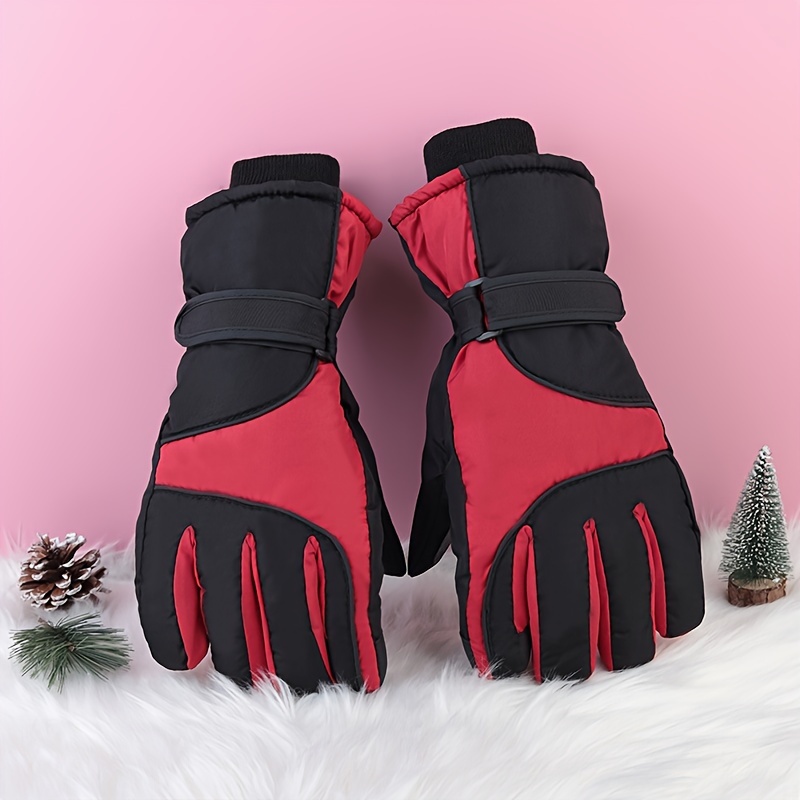 Men's Winter Gloves, Coldproof & Waterproof Touch Screen Gloves