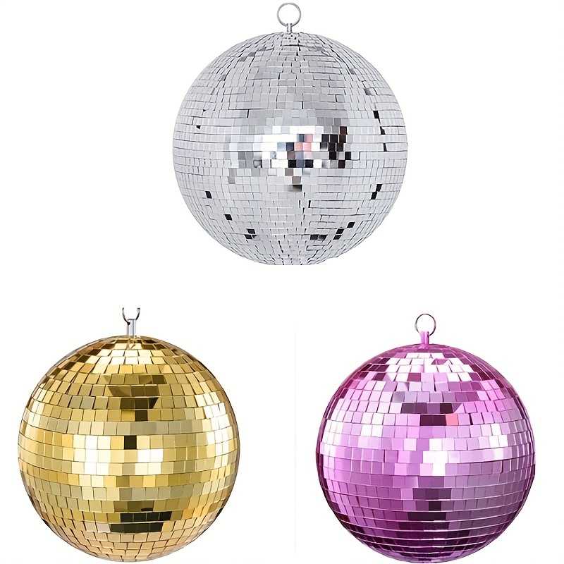 Thrisdar 8/10/12 Zoll Reflektierende Disco Spiegel Ball für Disco