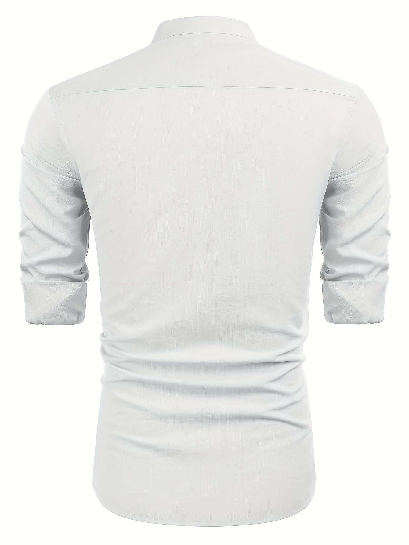 Long Sleeve Men's White Shirt, Mens Summer Shirt, White Cotton Shirt, White Beach Shirt, Medieval Shirt, Beach Shirt for Men