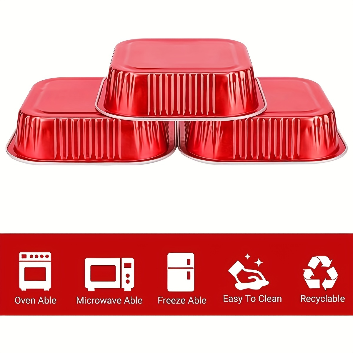 Cup Cake Liners With Lids Square Disposable Desserts Flan Baking