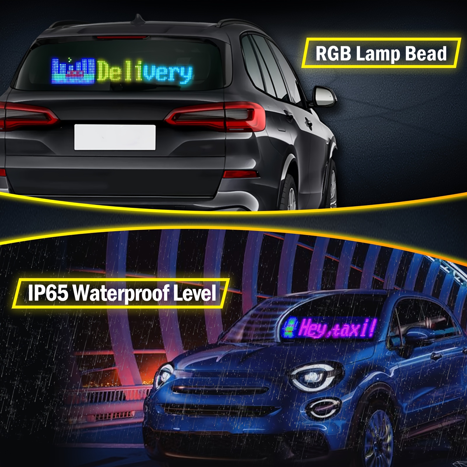 Buy Waterproof And High-Quality car led display screen 