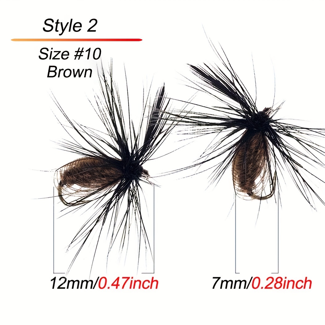 Premium Wooly Worm Fly Fishing Lures Hard Hook Bass Trout - Temu