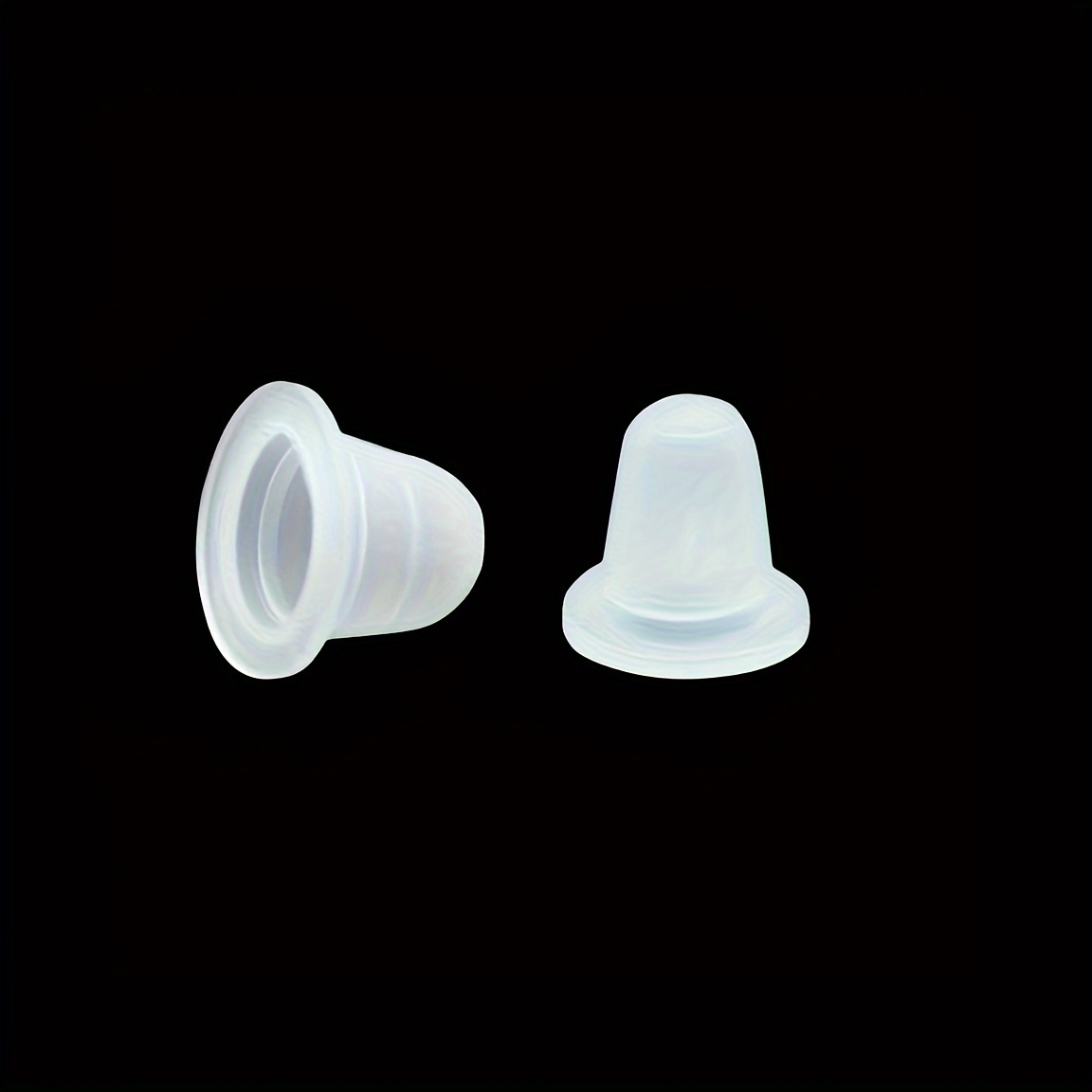 Image of 100pcs Tattoo Cup Makeup Holder, Silicone Pigment Cups, Ink Cups, Silicone Pigment Cups, Pigment Tattoo Ink Caps Cups Accessories Holder Cosmetic Tool