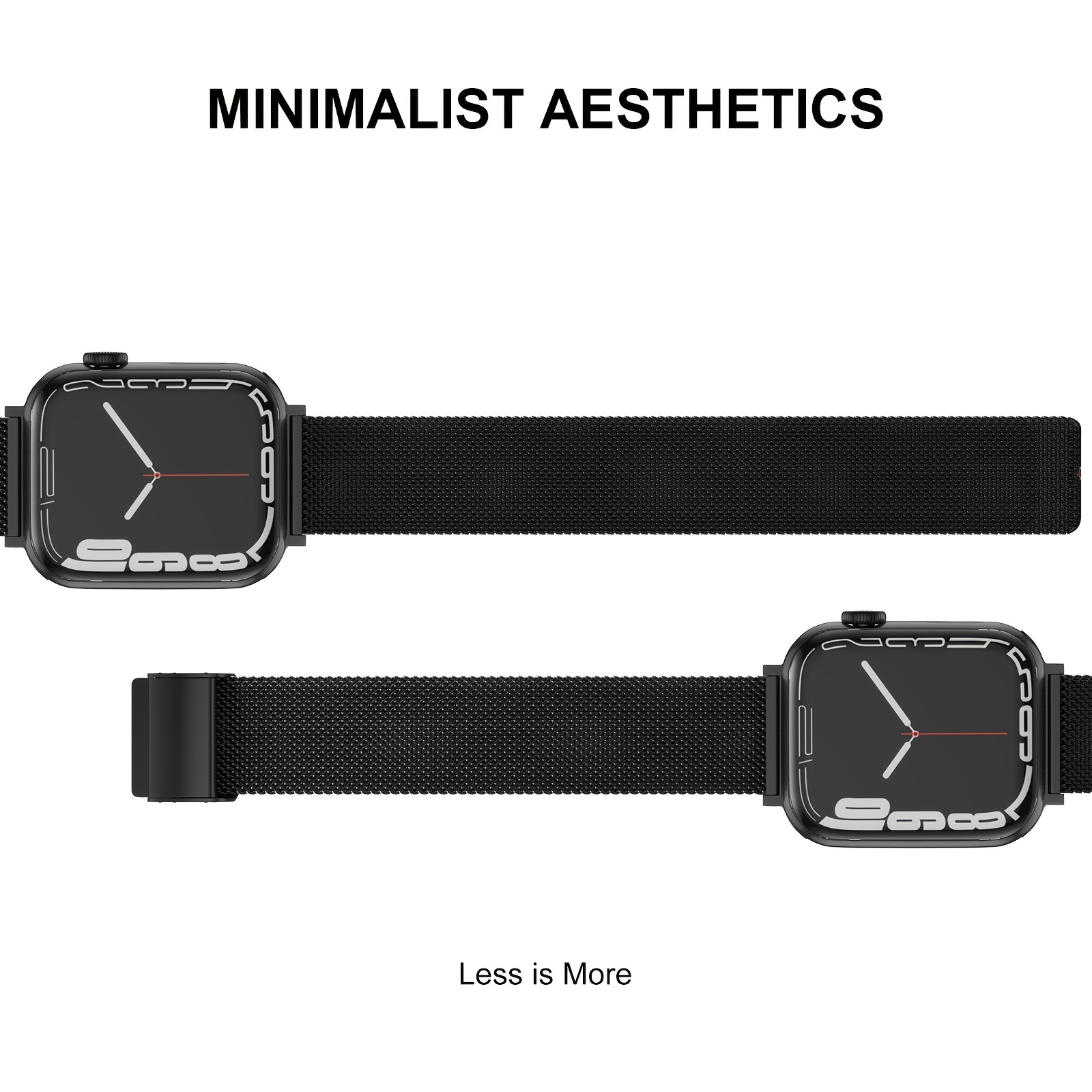  Metal Milanese Loop Band Compatible with Apple Watch