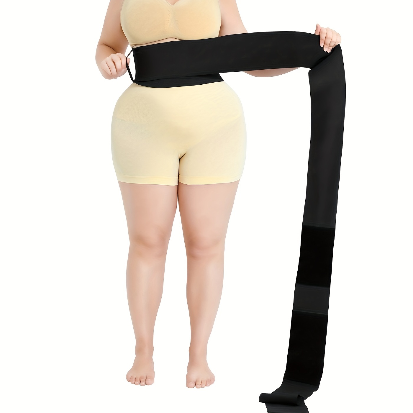 Waist Trainer Women Waist Trimmer Lower Belly Fat Plus Size - Temu