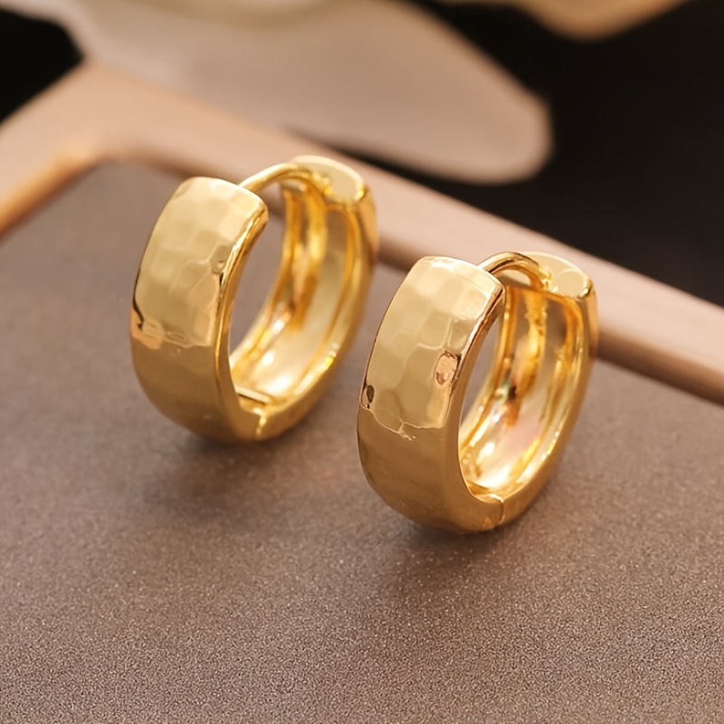 E-shop Ein Paar personalisierte minimalistische Ohrclips, Temperament Ohrringe, High-End Schmuck, modische Minimalistische Reifenohrringe