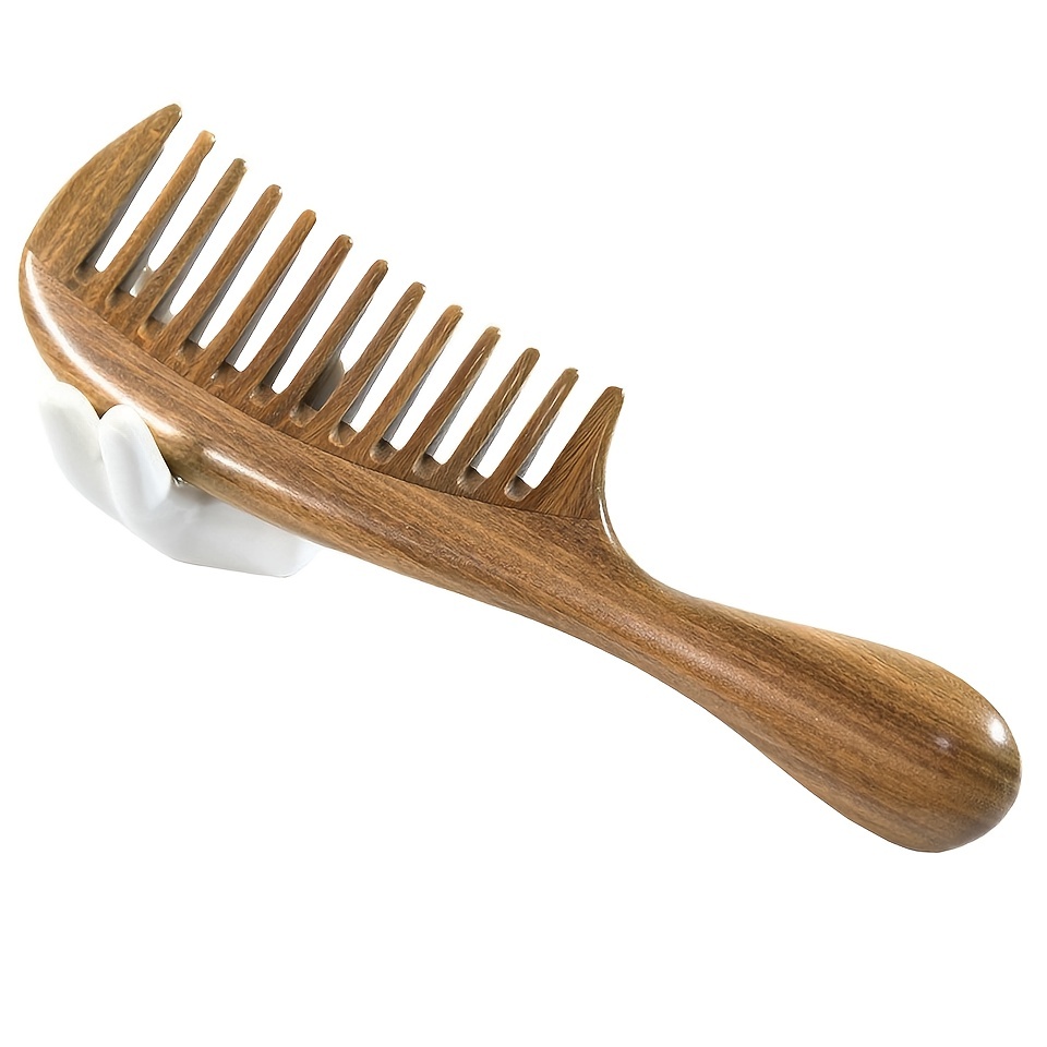 Wide Tooth Jumbo Wooden Bamboo Comb-Limited Edition
