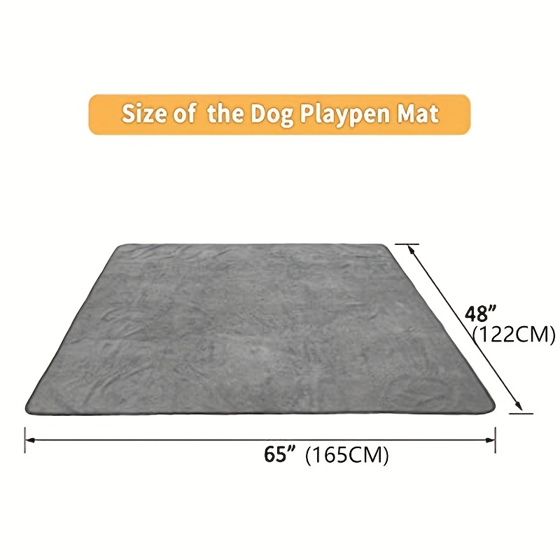 1pc Reusable Non-Slip Pet Mat for Dogs and Cats - Absorbent Washable Dog  Pee Pad for Training and Housebreaking - Saves Money and Reduces Waste