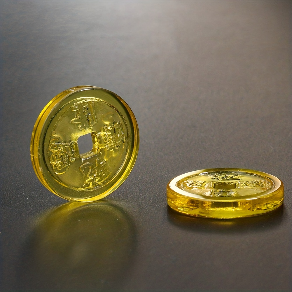 10 Piezas Monedas Fortuna China: Monedas 24 Mm Monedas - Temu Mexico