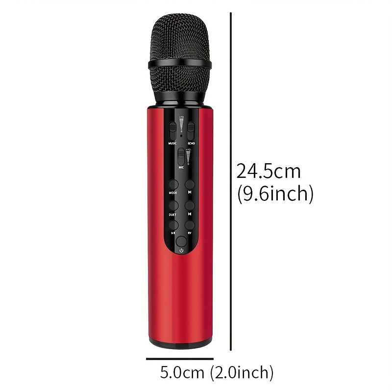 Wireless Condenser Microphone Wireless 5.0 Range 3 Playback