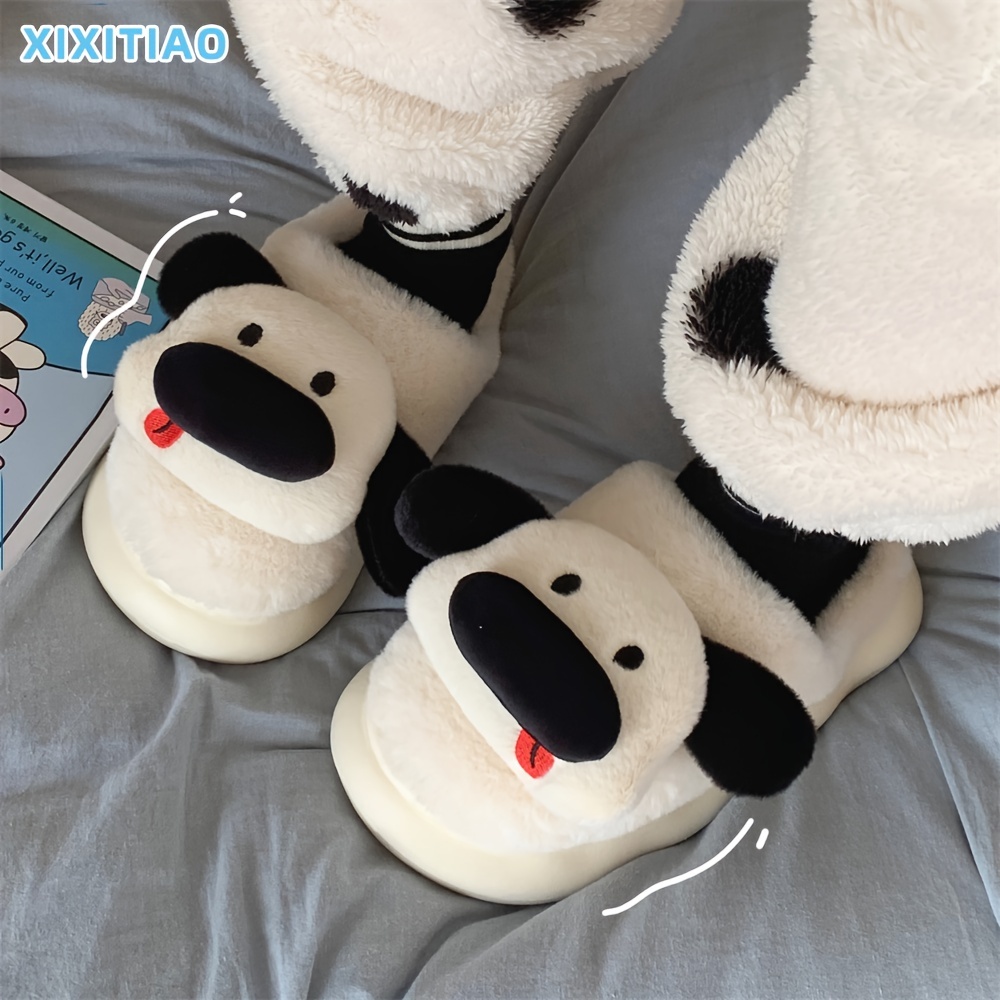 Funny Cartoon Fuzzy Novelty Slippers Slip Soft Sole Platform - Temu