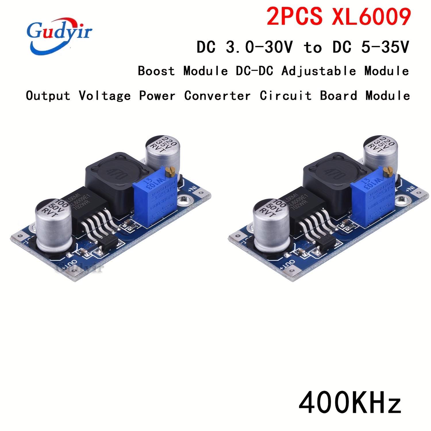 XL6009 5-35V DC-DC Adjustable Step-up Boost Power Converter Module