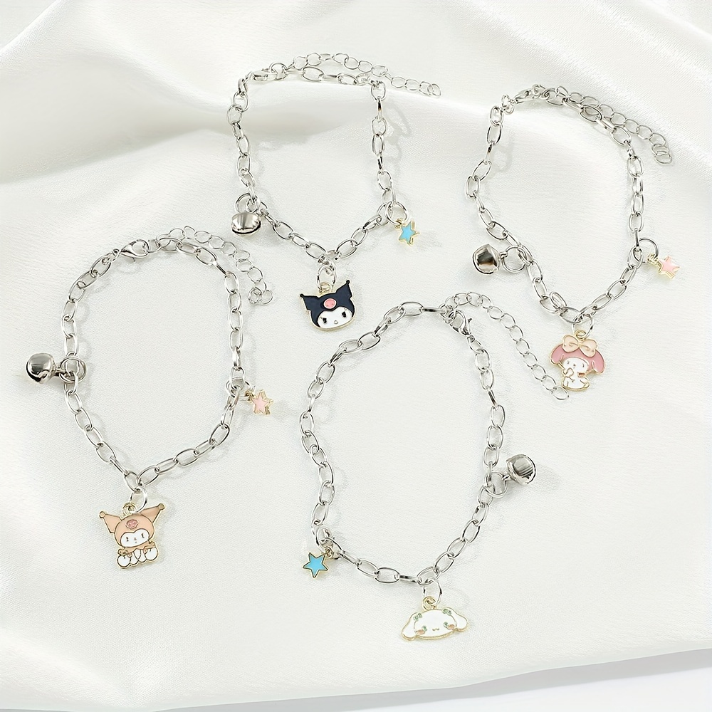 Hello Kitty Enamel Charm Bracelet