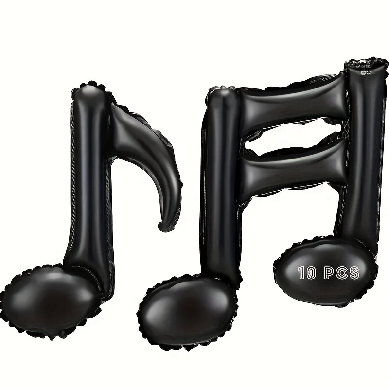 2pcs Palloncini Colorati A Forma Di Nota Musicale Palloncini - Temu Italy