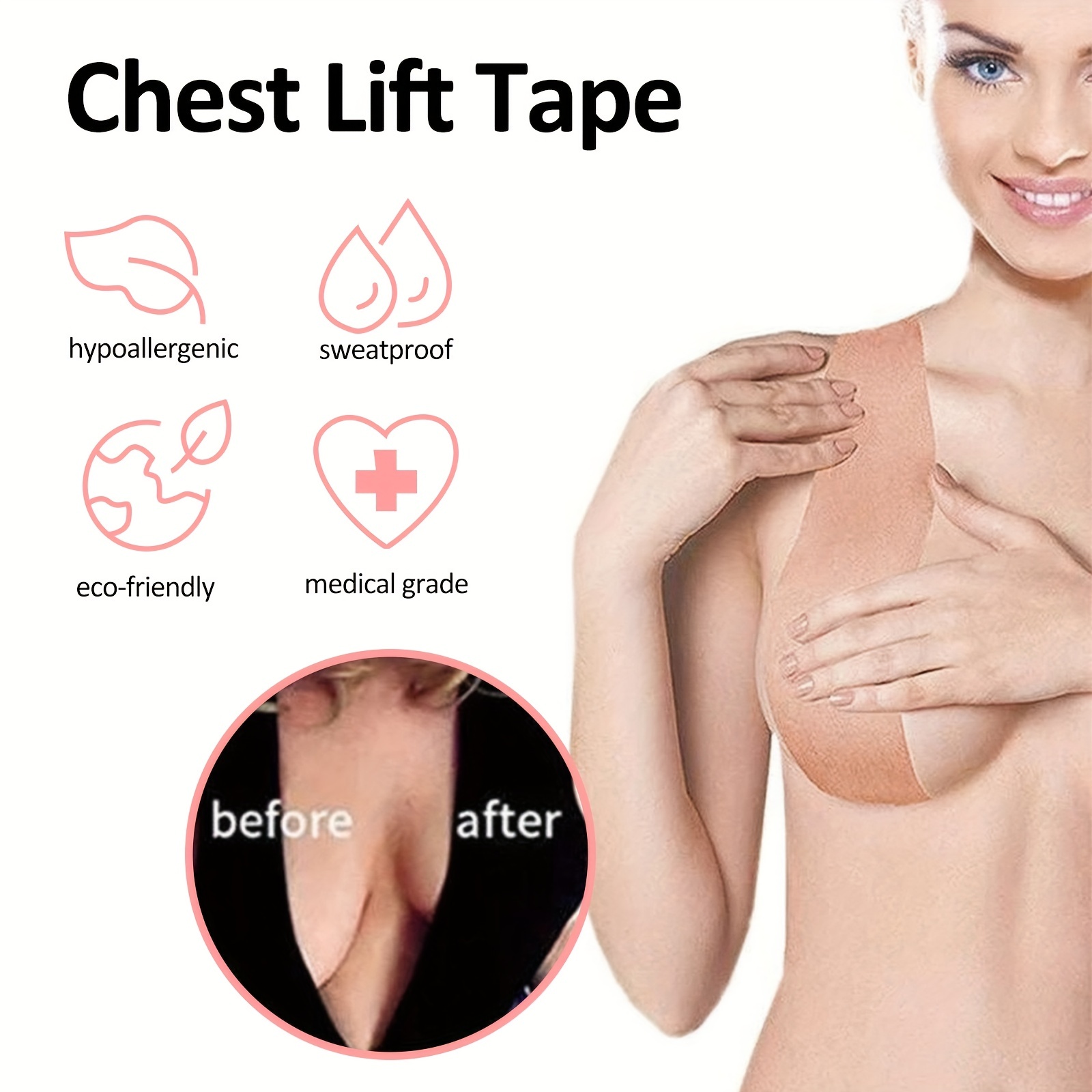 Nude Boob Tape Breast Lift Tape Body Tape Breast Lift Bob - Temu Canada