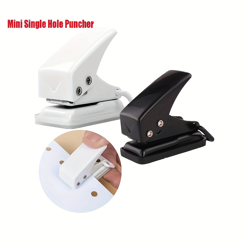 Mini Hole Punch Handheld Cute Single Hole Puncher Paper - Temu