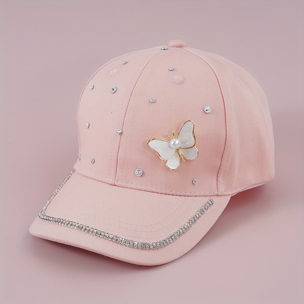 Blue Butterfly Kids Snapback Hat Baby Snapback Baby Cap 