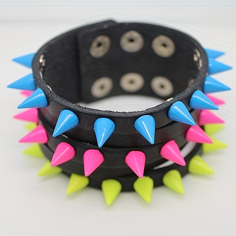 Bag Bullet Cone Colored Studs And Spikes For Clothes - Temu