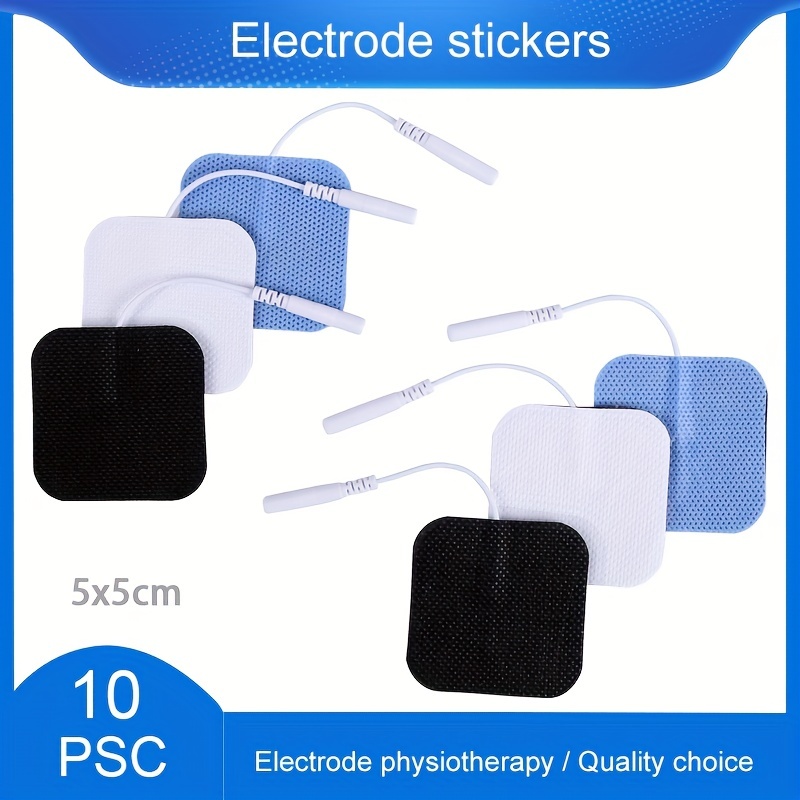EMS Muscle Stimulation Electrode Sticker Physiotherapy Accessories  Non-woven Fabric Self Adhesive Replacement for Tens Pad