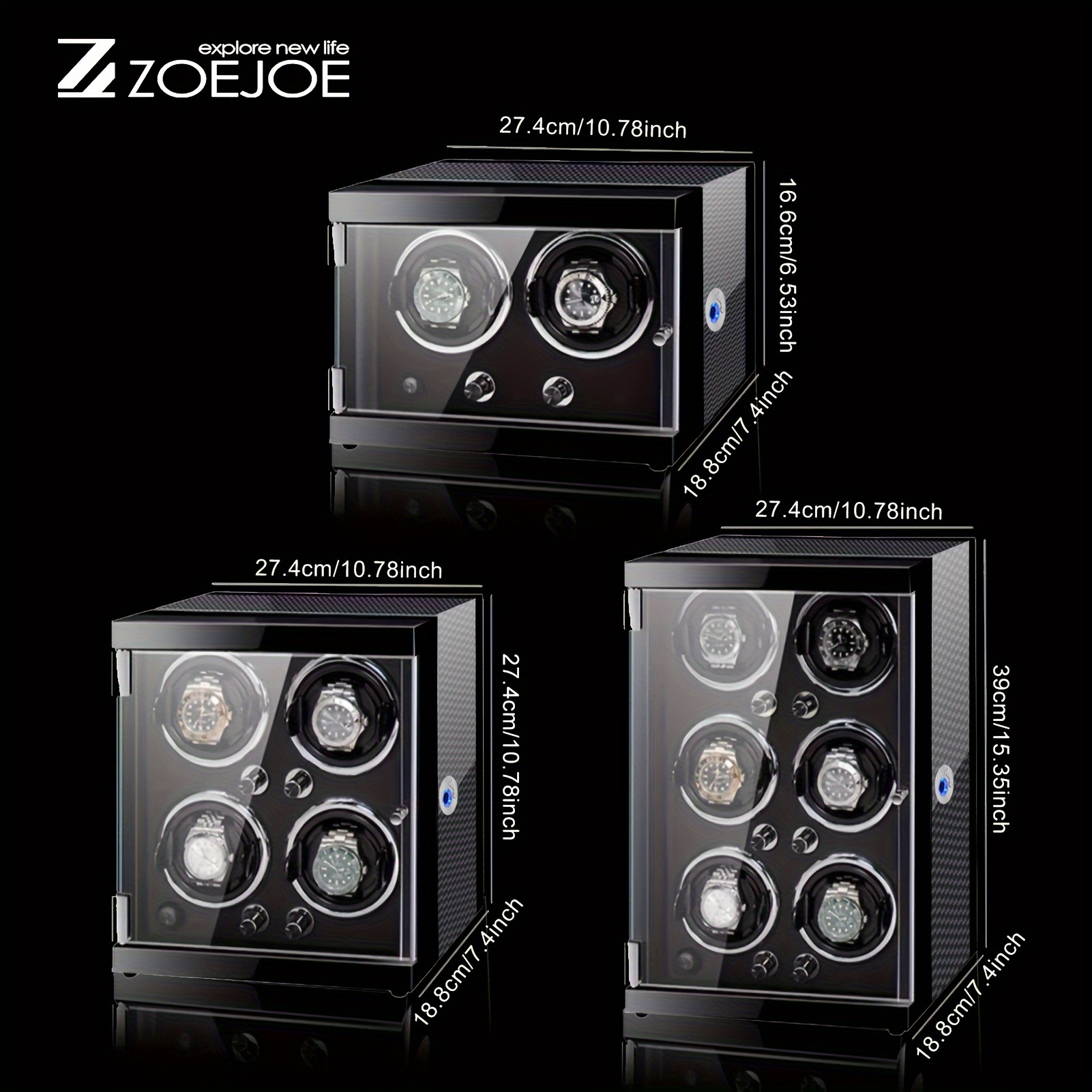 Watch winder best sale 6 watches