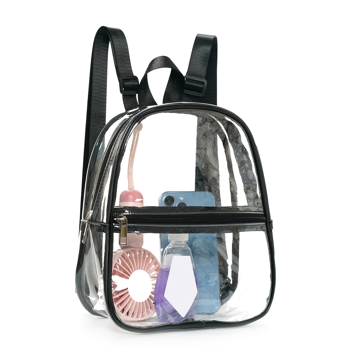 Sac à dos transparent avec cordon de serrage, sac de sport, sac à dos  étanche pour l'école en plein air, sac à dos pour shopping, voyage, couleur  en