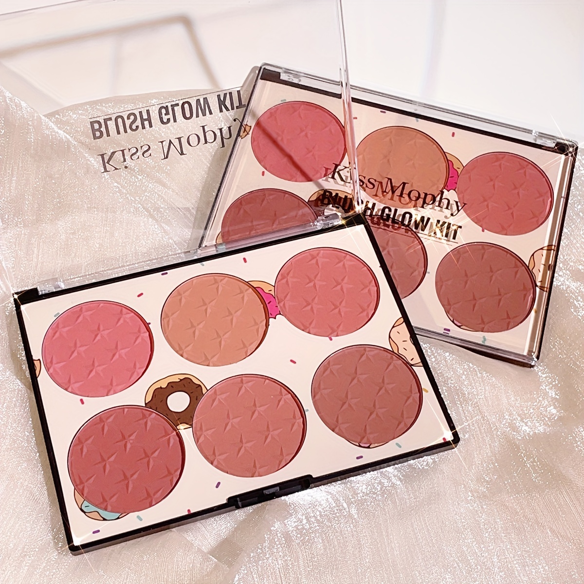 Angel Pig Blush Powder Palette 6 Colori In Polvere Minerale - Temu  Switzerland