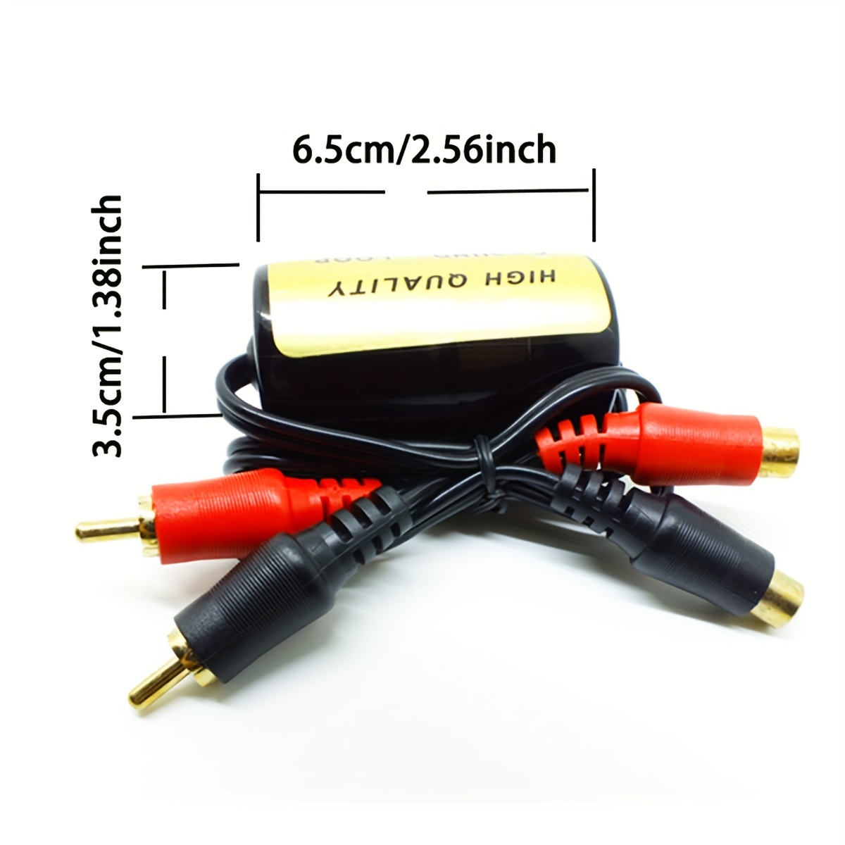 Car Rca Audio Noise Filter, 20a 12v Suppressor,transformer Stereo Anti