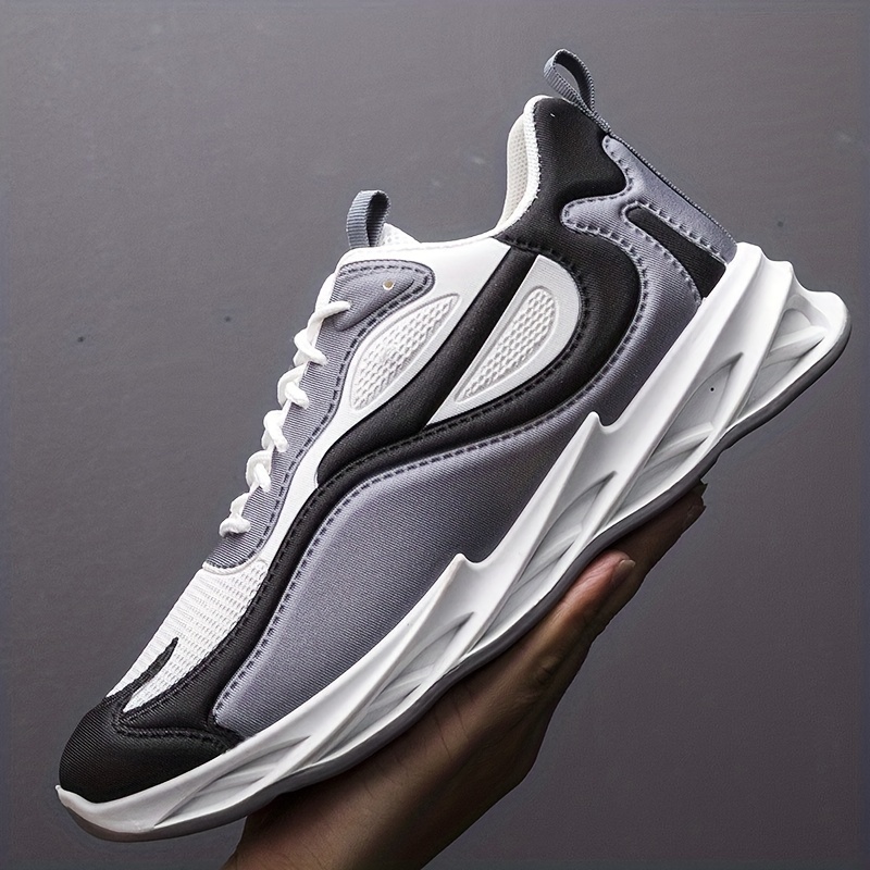 Mens Wear Resistant Top Sneakers Reflective Athletic Shoes