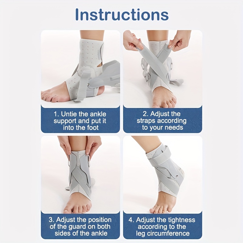 Adjustable Ankle Brace for Sports Recovery