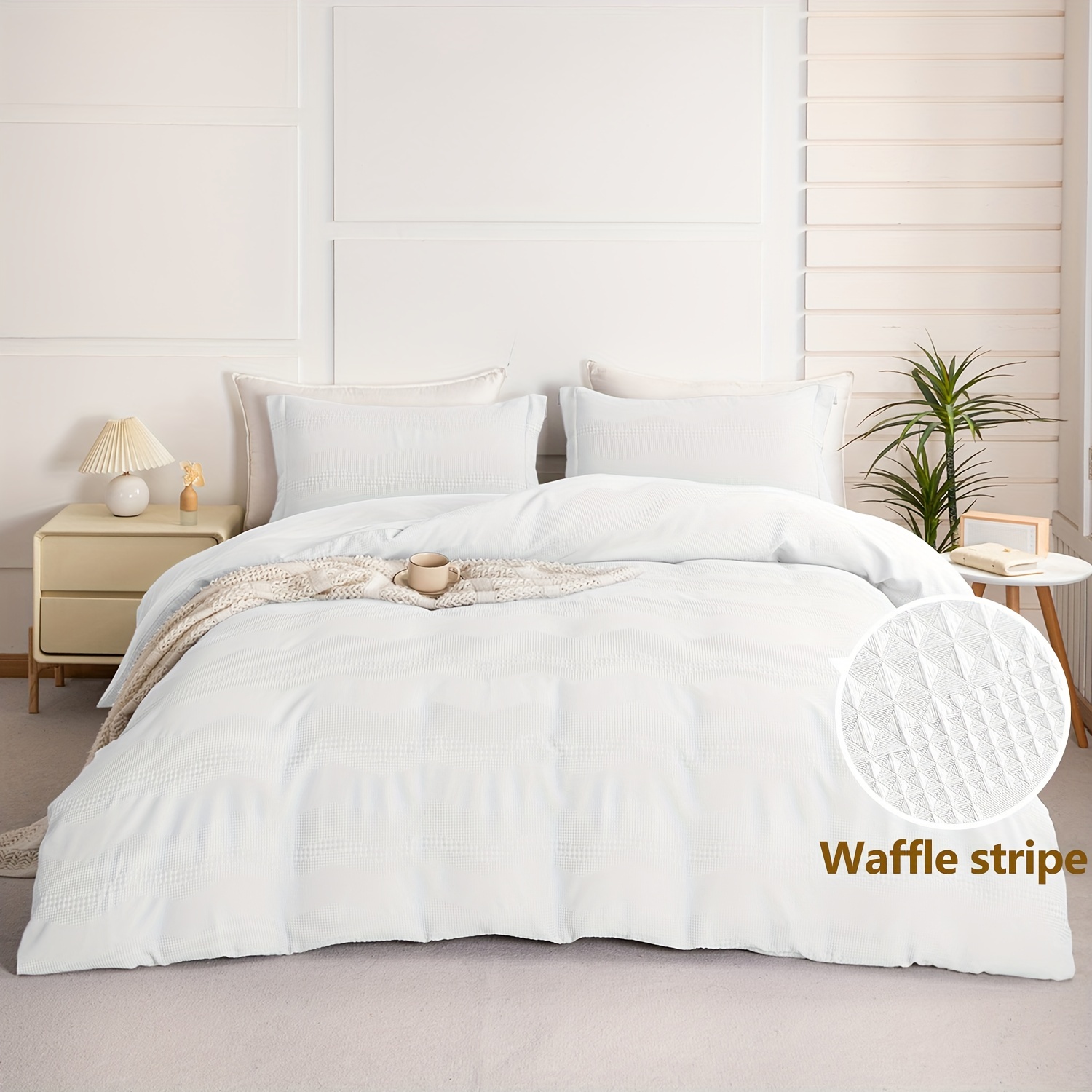 Waffle weave clearance pillow shams